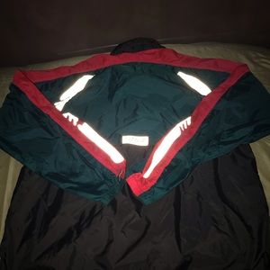 Vintage HIND windbreaker reflector jacket large